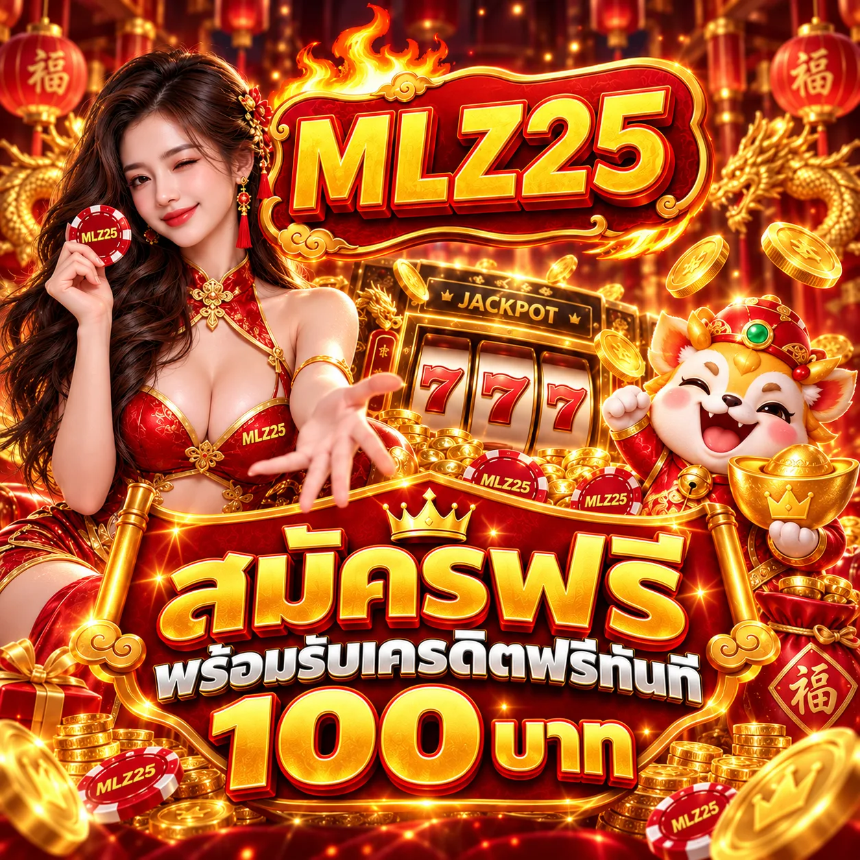 เครดิตฟรี 100